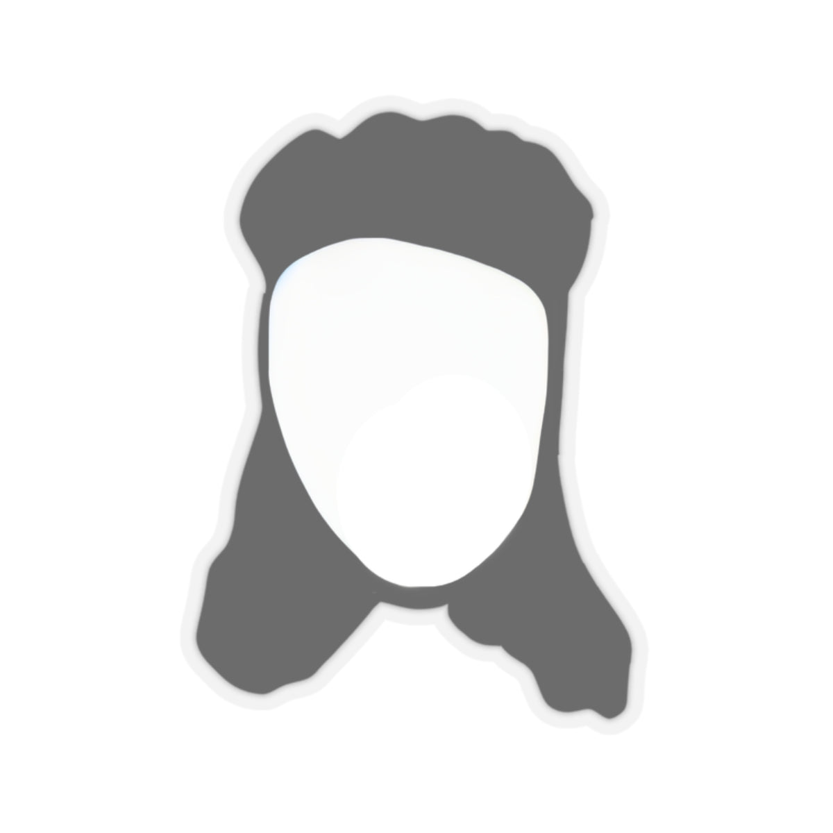 Mullet Man Stickers