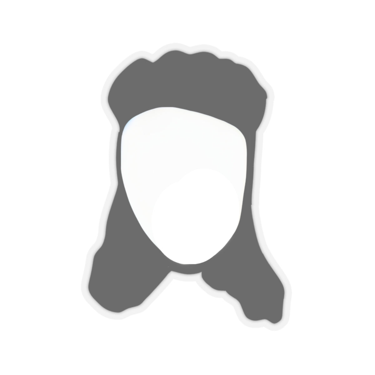 Mullet Man Stickers