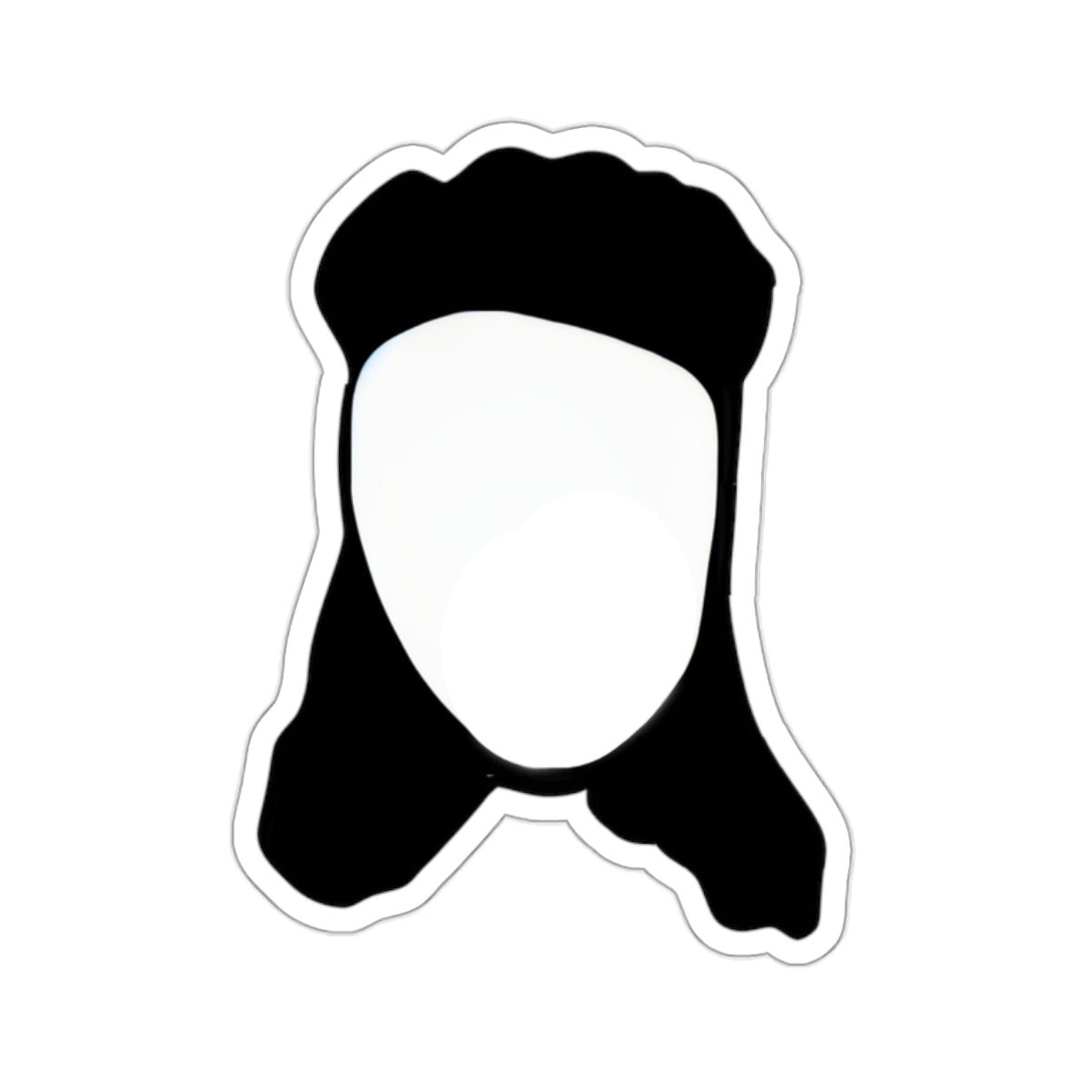 Mullet Man Stickers