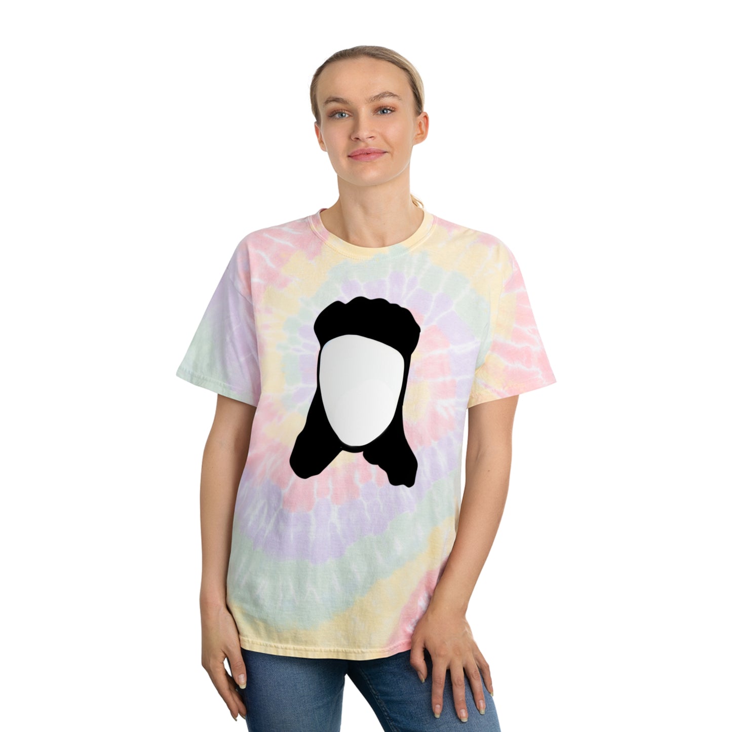 Mullet Man (2 color options) Tie-Dye Tee, Spiral