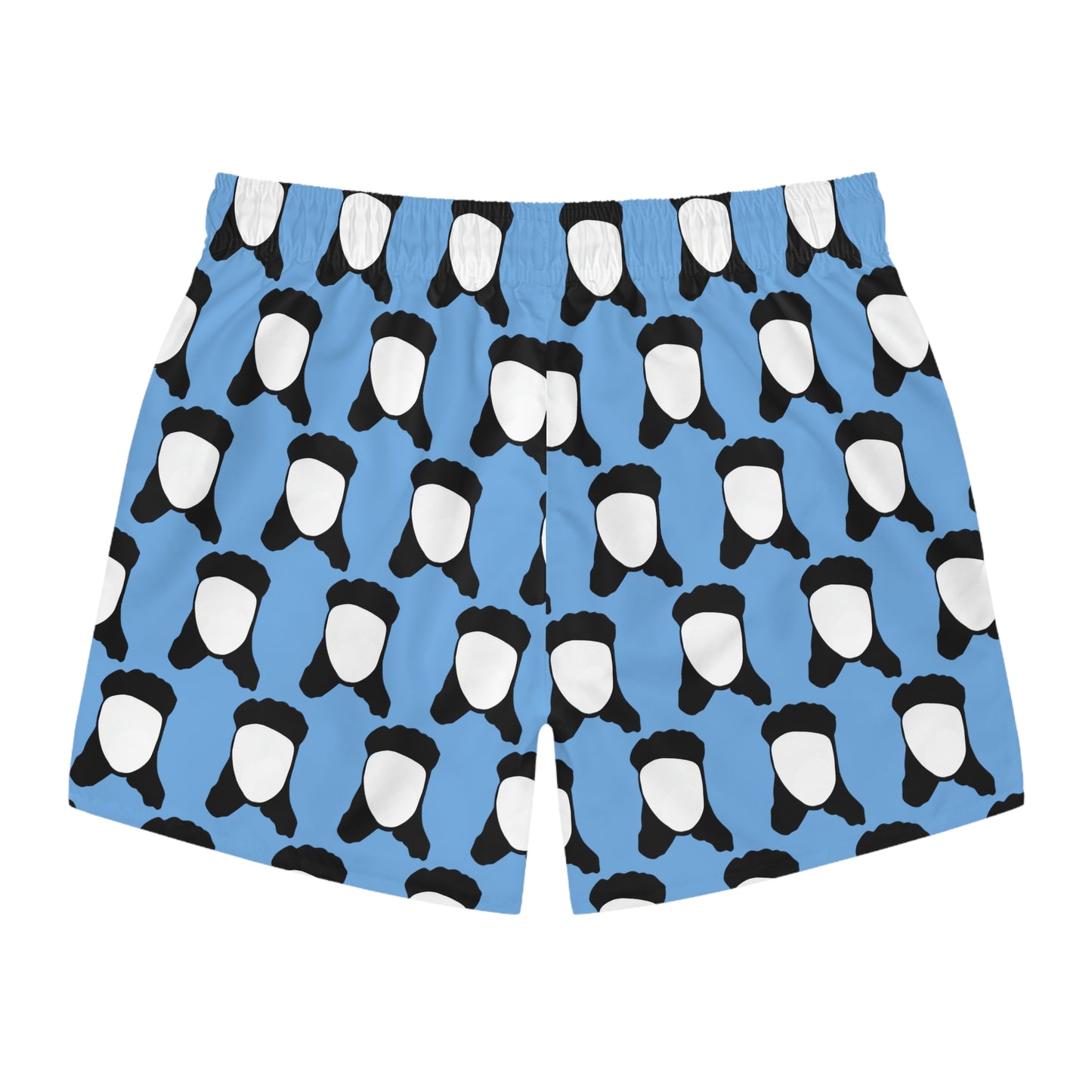 Mullet Man Spam Swim Trunks