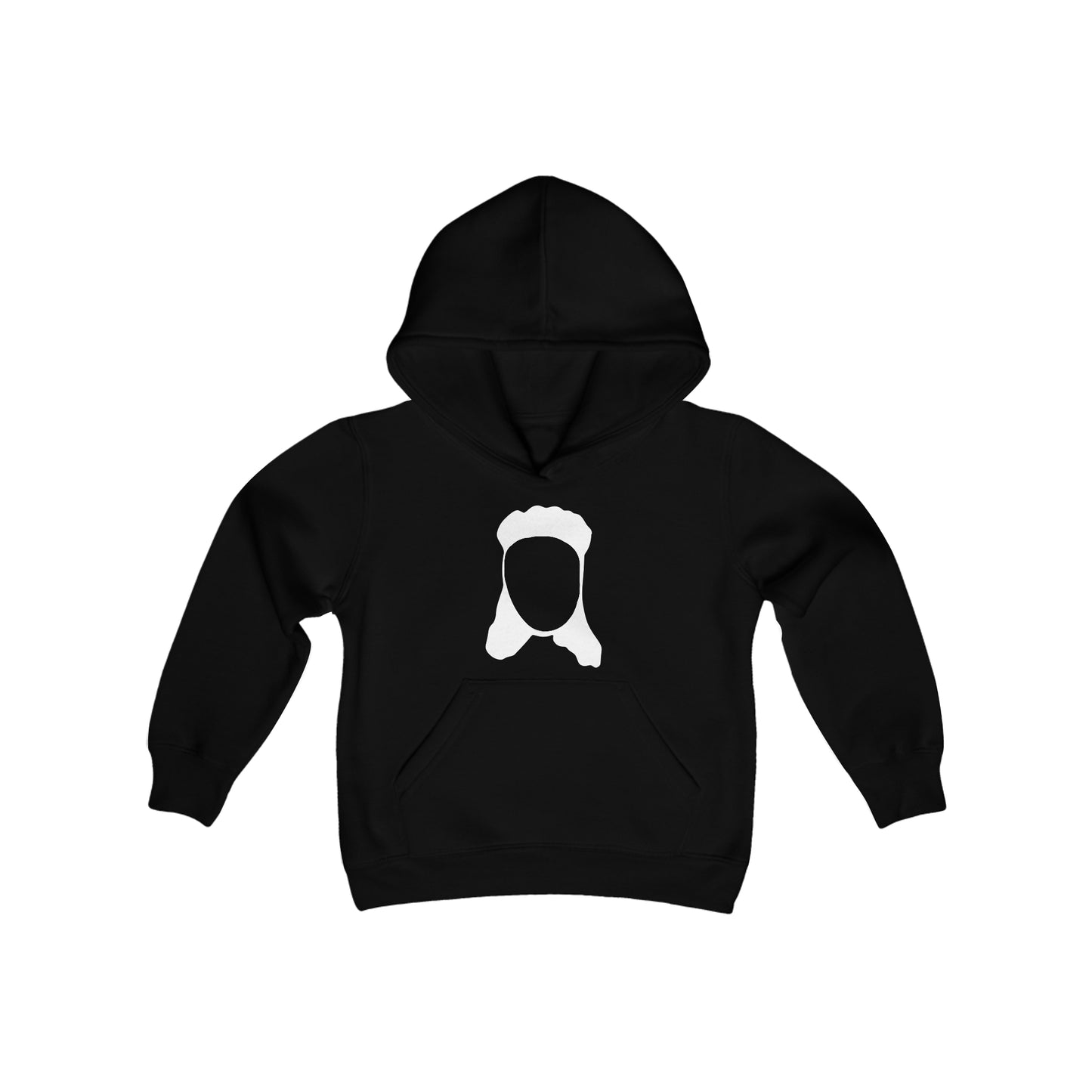 Mullet Man Youth Hooded Sweatshirt