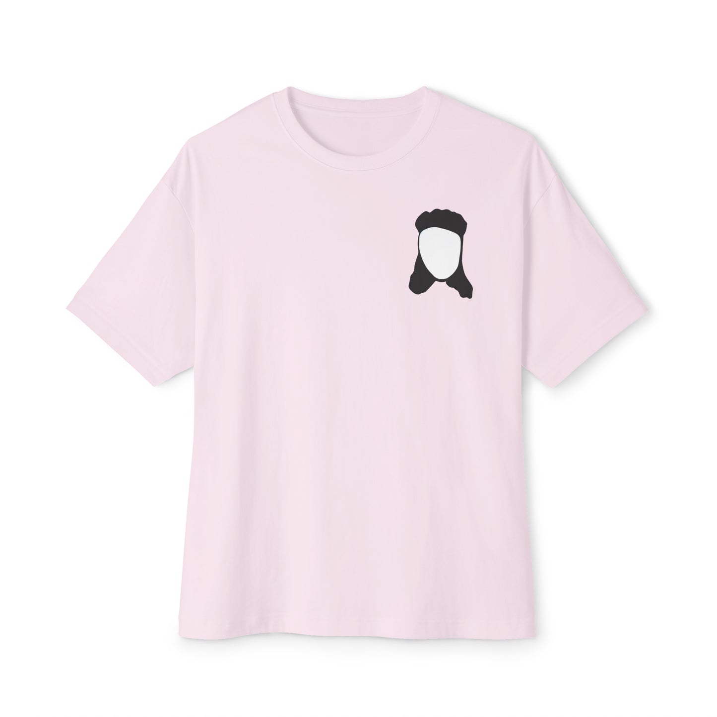 (small logo) Mullet Man (4 color options) Unisex Oversized Tee