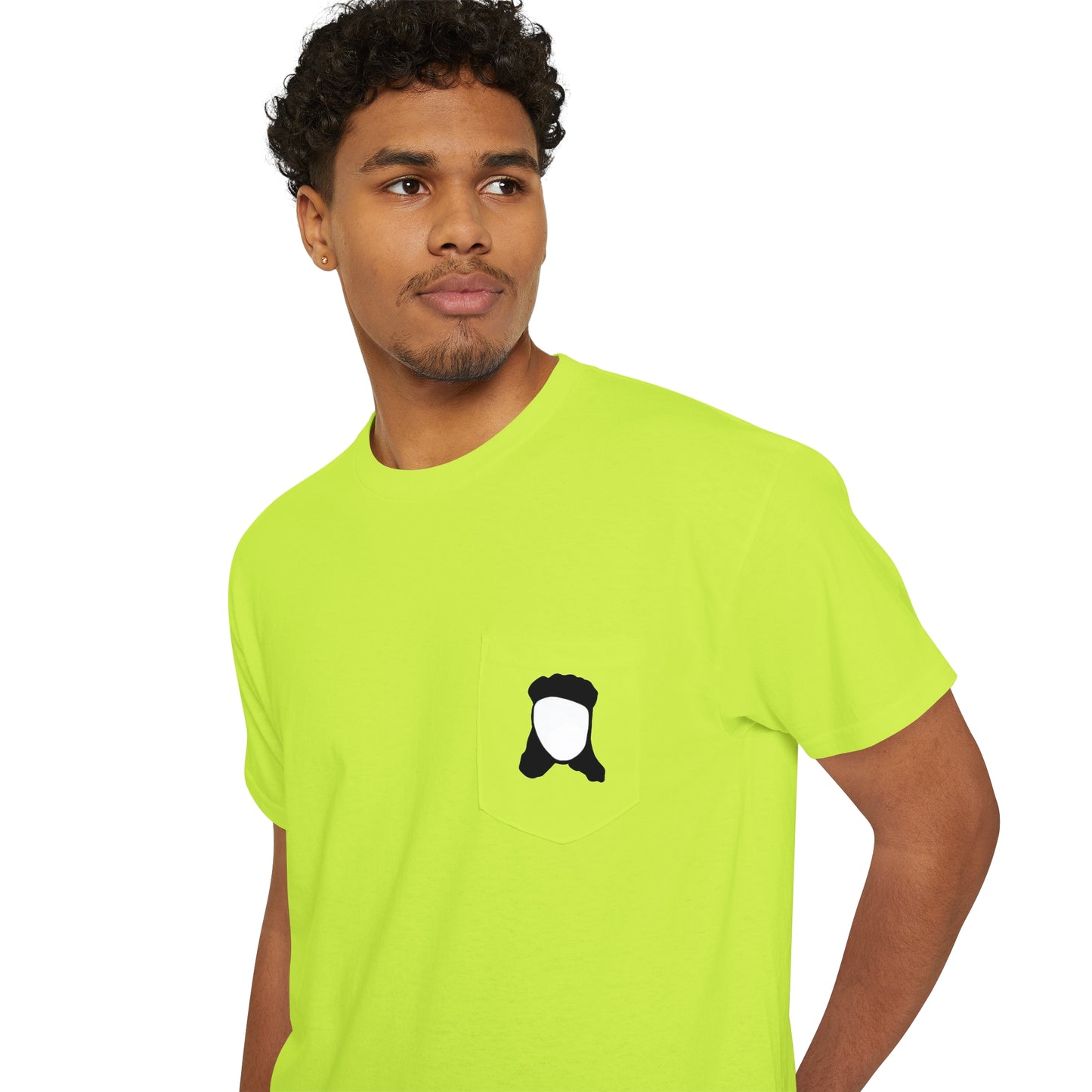 Mullet Man (9 color options) Unisex Pocket Tee