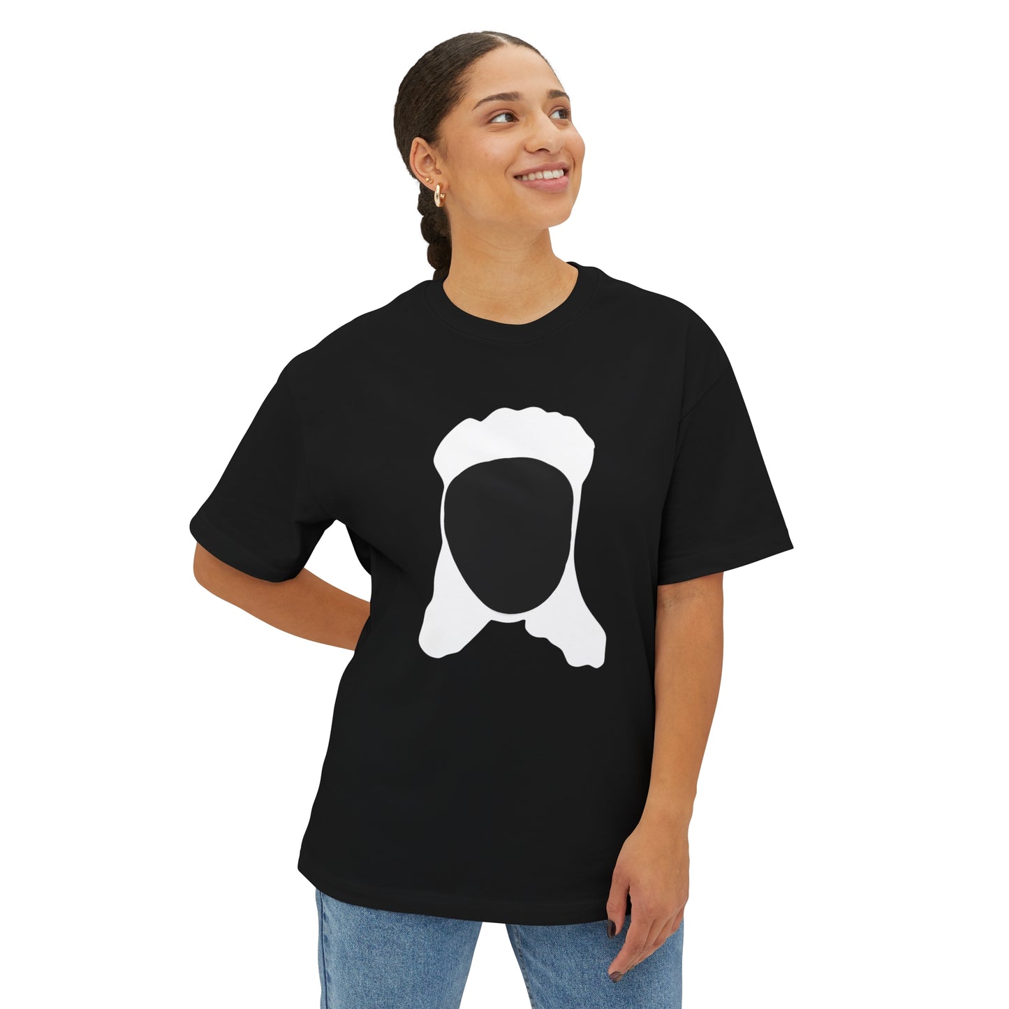 Mullet Man Unisex Oversized Tee