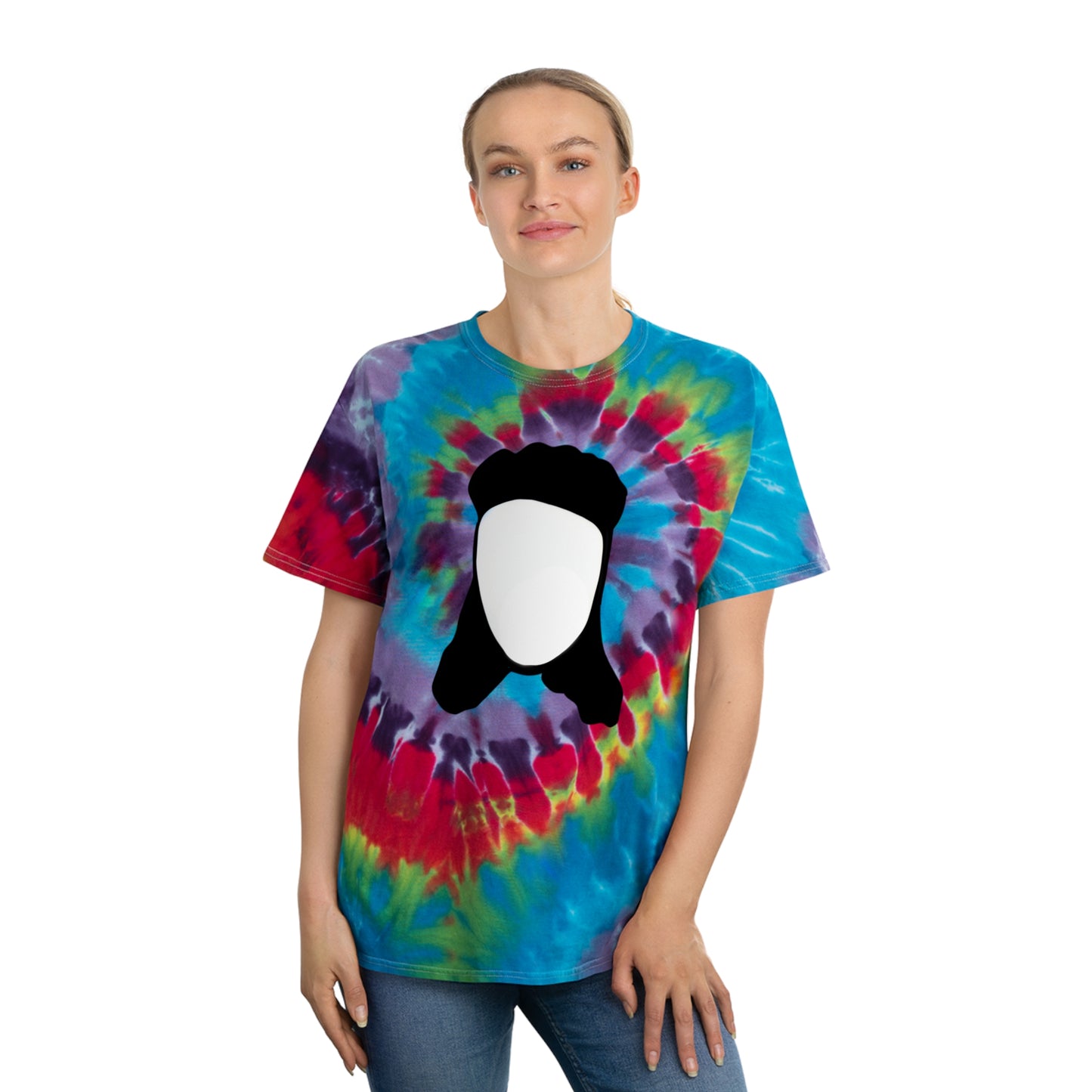 Mullet Man (2 color options) Tie-Dye Tee, Spiral