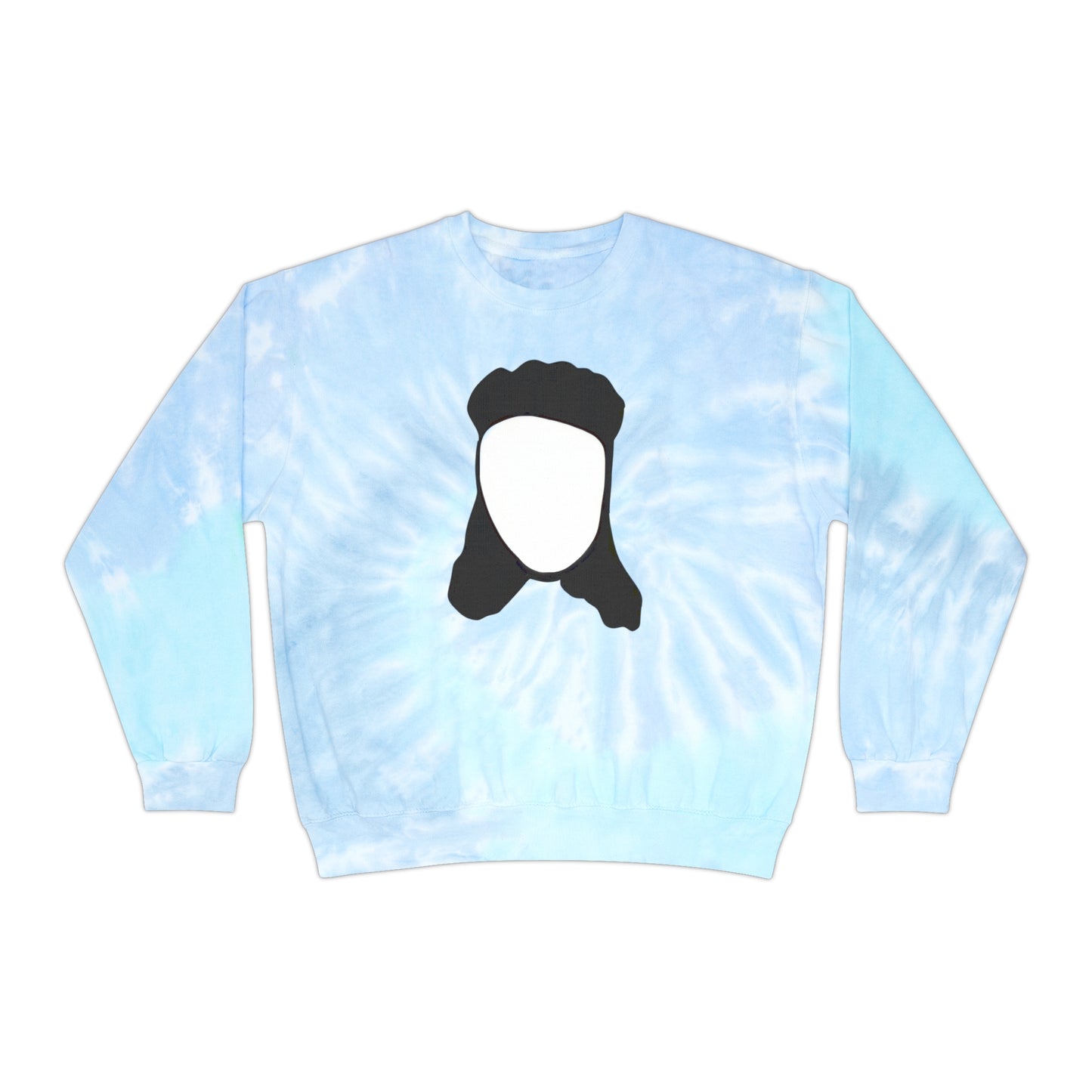 Mullet Man (3 color options) Unisex Tie-Dye Crew Neck