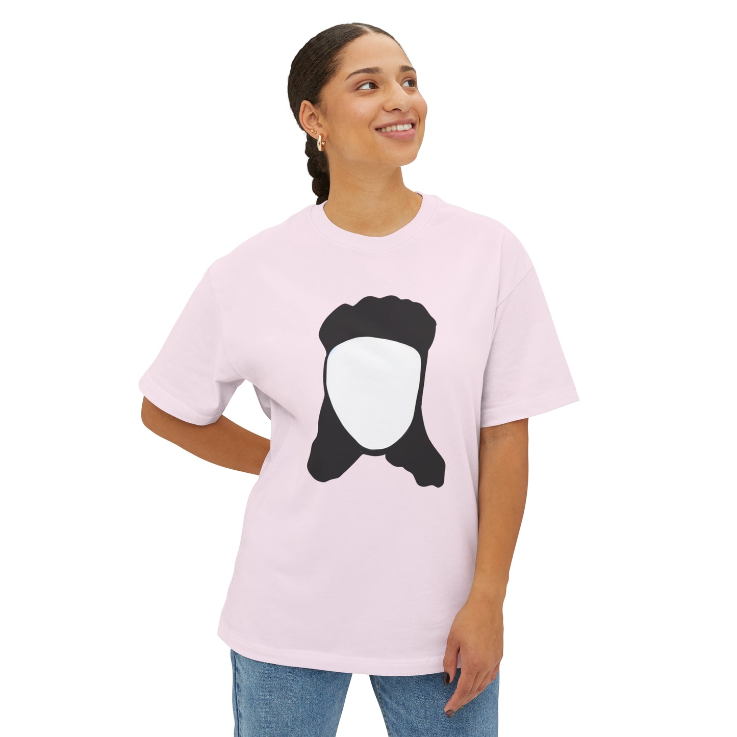 Mullet Man (4 color options) Unisex Oversized Tee