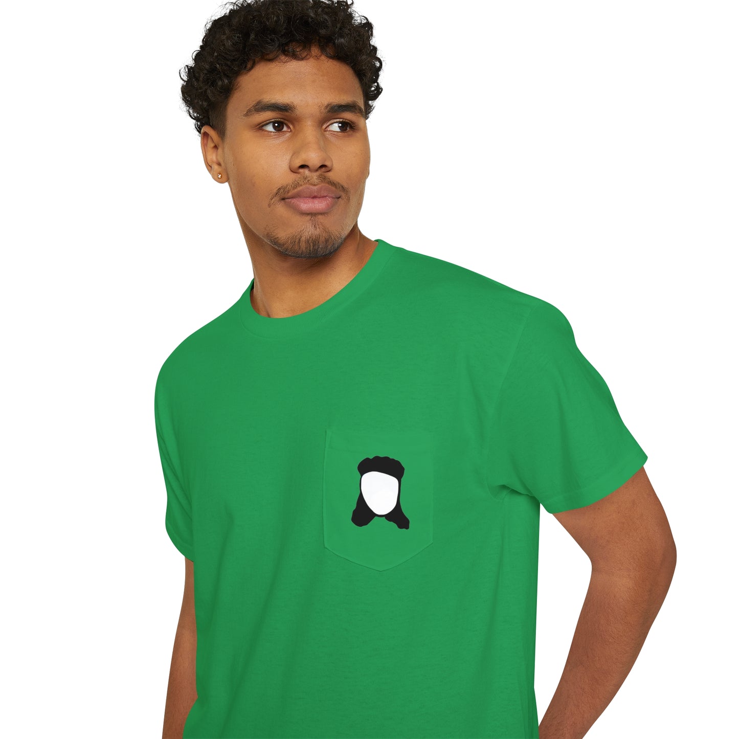 Mullet Man (9 color options) Unisex Pocket Tee