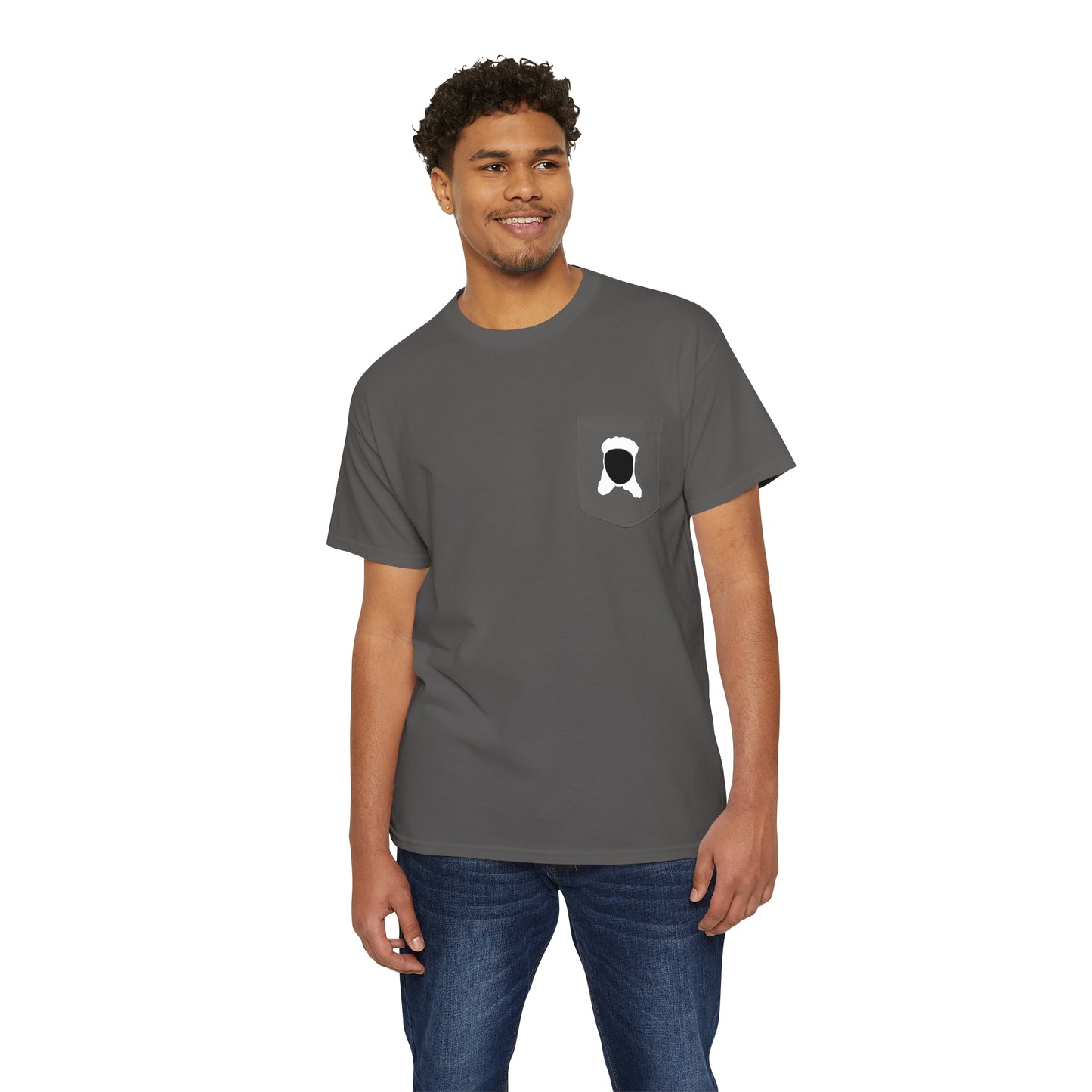 Mullet Man (4 color options) Unisex Pocket Tee