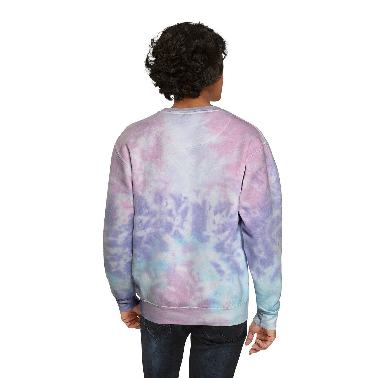 Mullet Man (3 color options) Unisex Tie-Dye Crew Neck