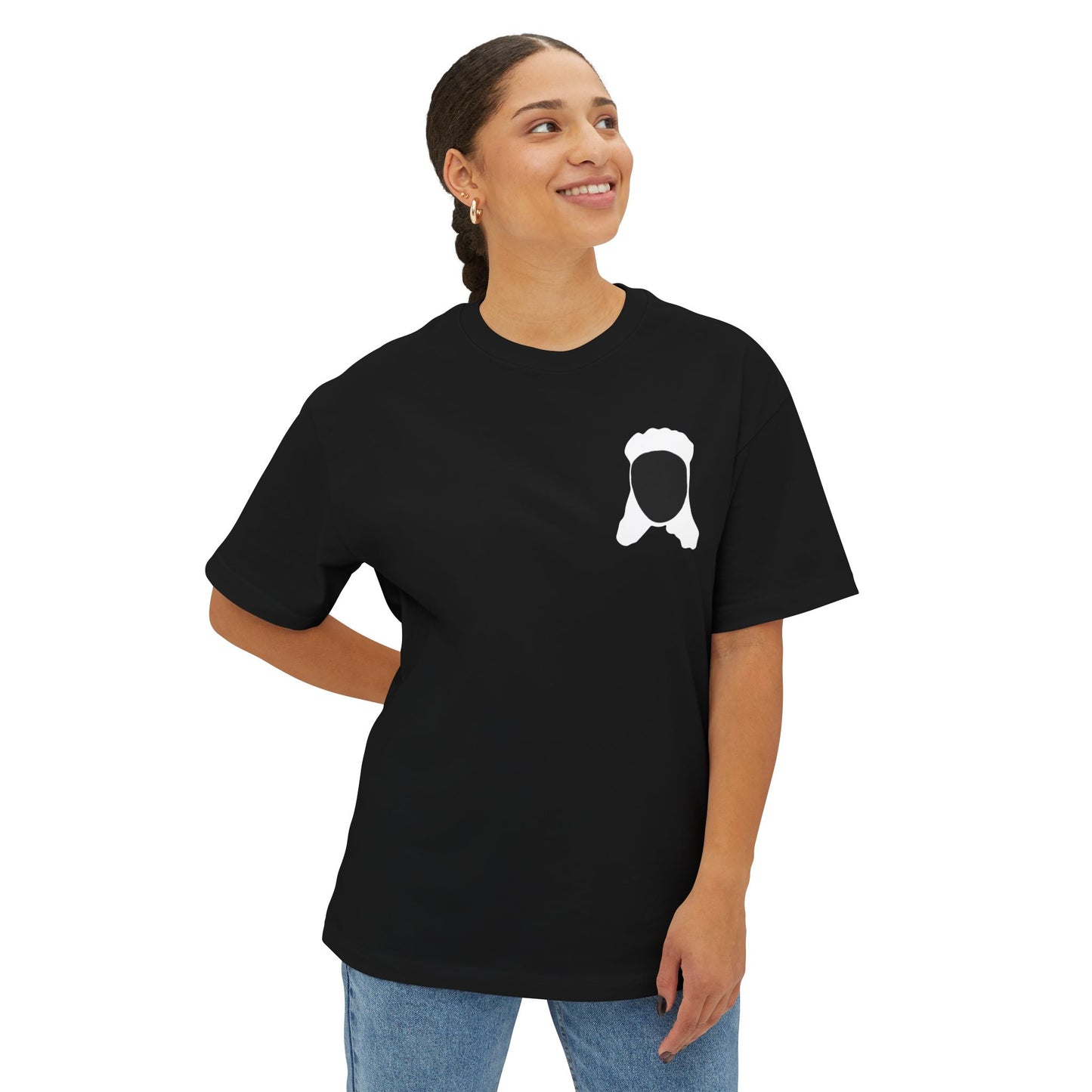 Mullet Man Unisex Oversized Tee