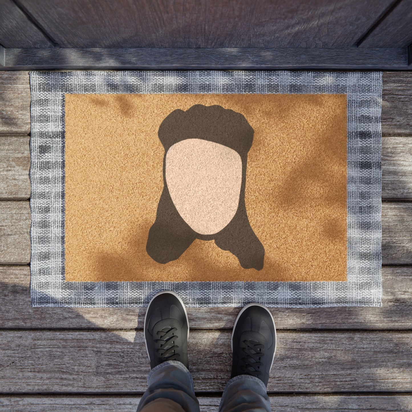 Mullet Man Doormat