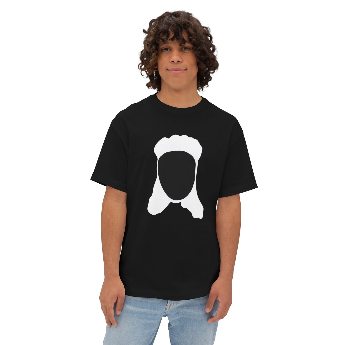 Mullet Man Unisex Oversized Tee