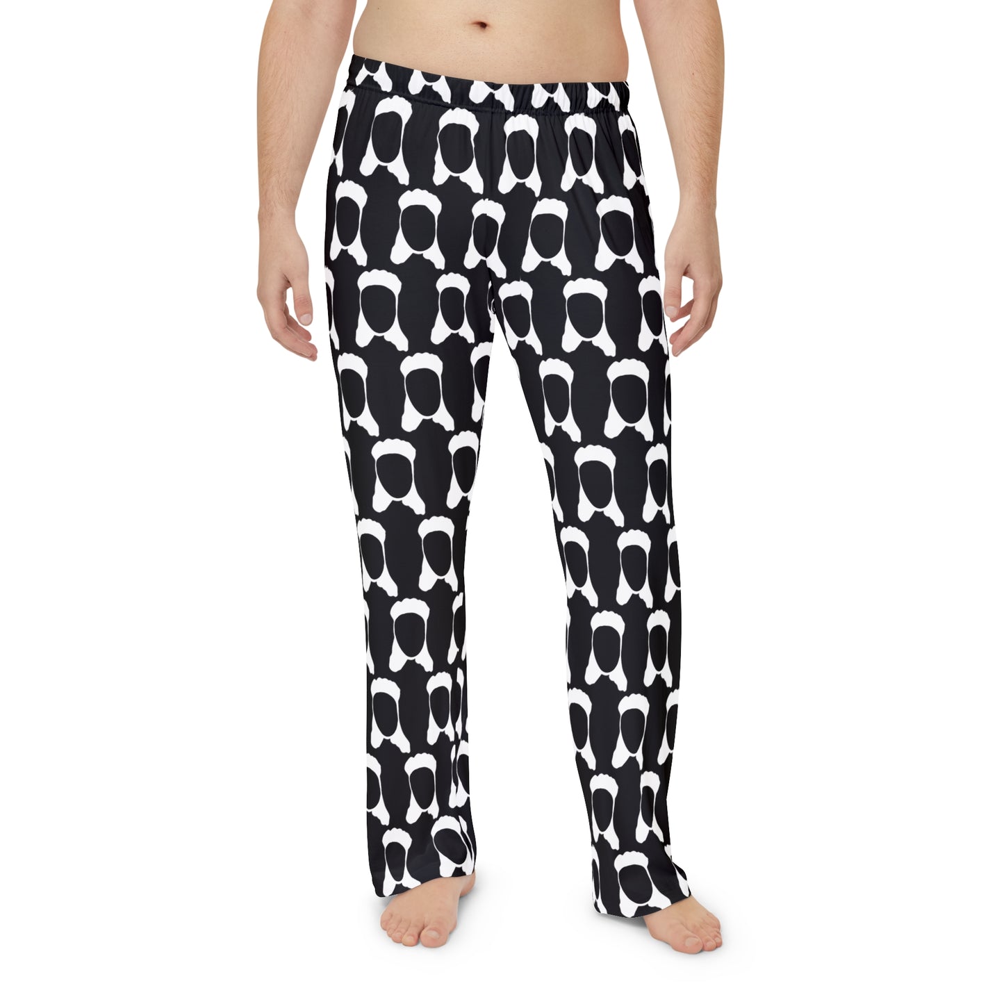 Mullet Man Spam Men's Pajama Pants