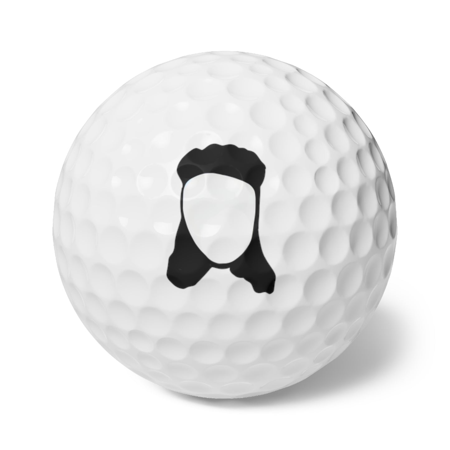 Mullet Man Golf Balls, 6pcs