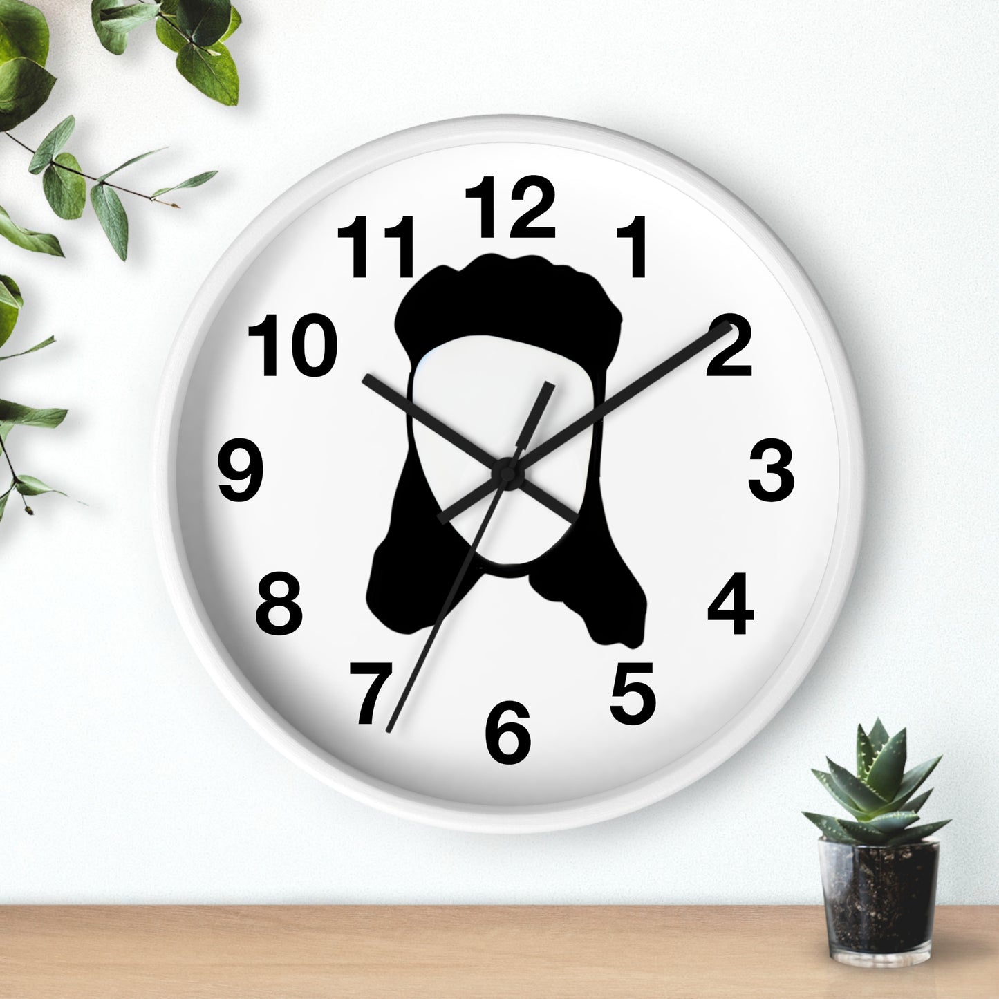 Mullet Man Wall Clock