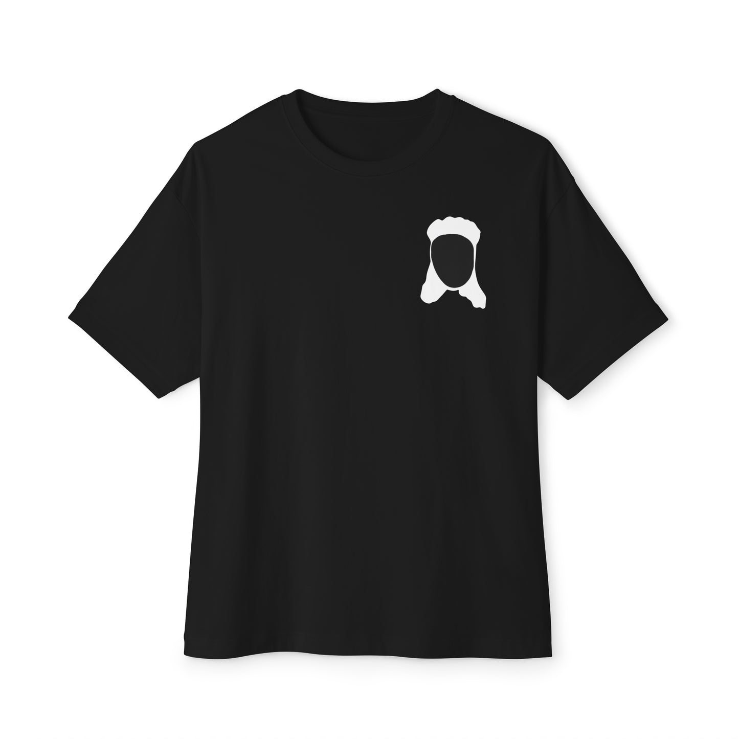 (Small Logo) Mullet Man Unisex Oversized Tee