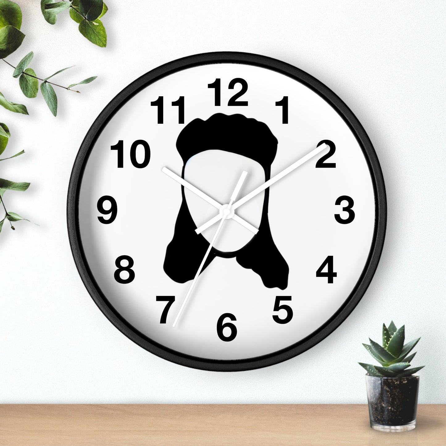 Mullet Man Wall Clock