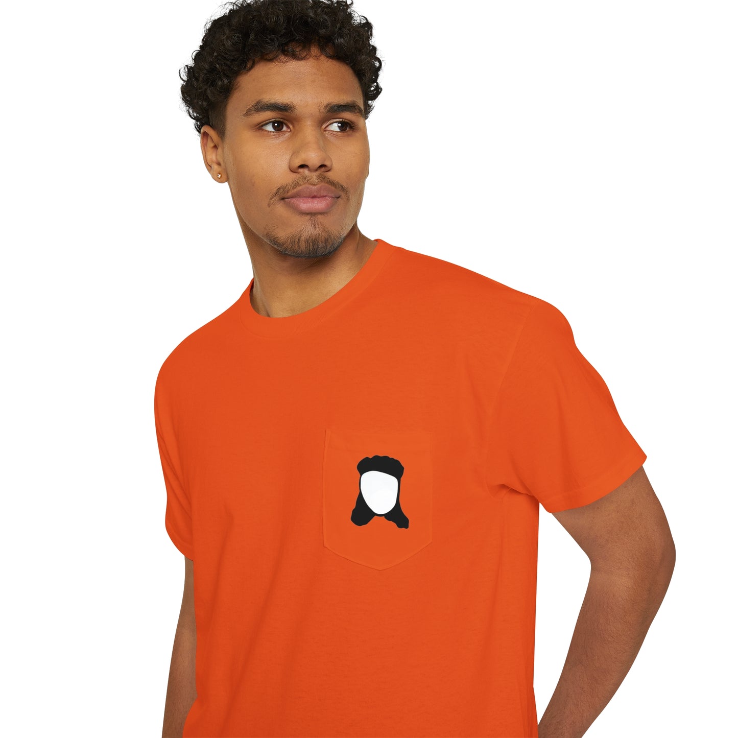 Mullet Man (9 color options) Unisex Pocket Tee