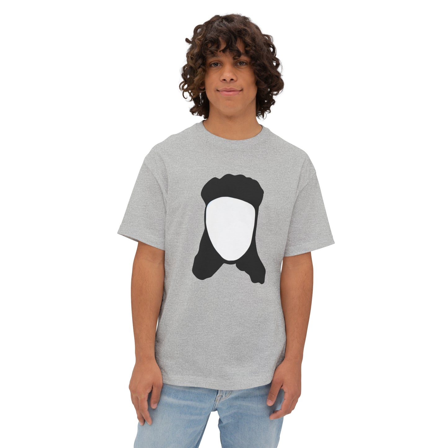 Mullet Man (4 color options) Unisex Oversized Tee