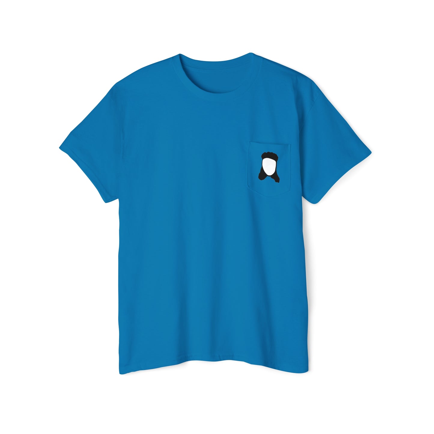 Mullet Man (9 color options) Unisex Pocket Tee